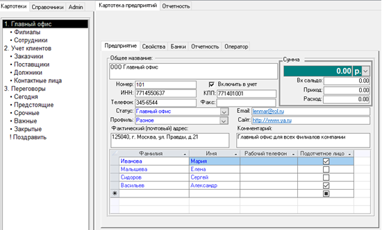 Изображение Клиенты и переговоры